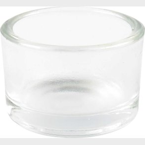 Fyrfadsstager I Glas - H 3,2 Cm -  5 Cm - 48 Stk