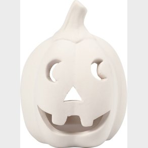 Fyrfadsstage - H 9,5 Cm -  6,5 Cm - Hvid - 12 Stk.