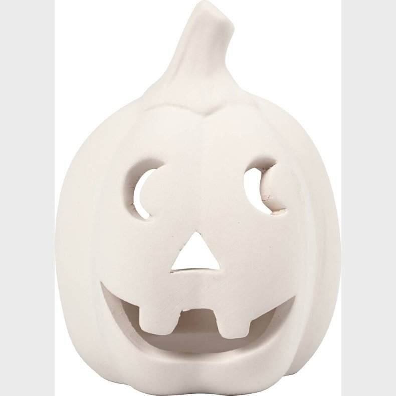 Fyrfadsstage - H 9,5 Cm -  6,5 Cm - Hvid - 12 Stk.