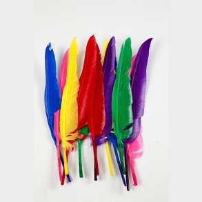 Creativ Company | Gsefjer - Ass. farver, 12 stk