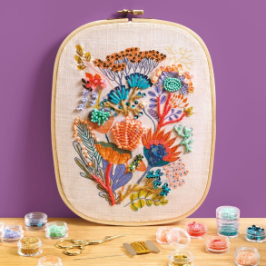 Djeco | Atelier 58 - Perlebroderi (blomster)