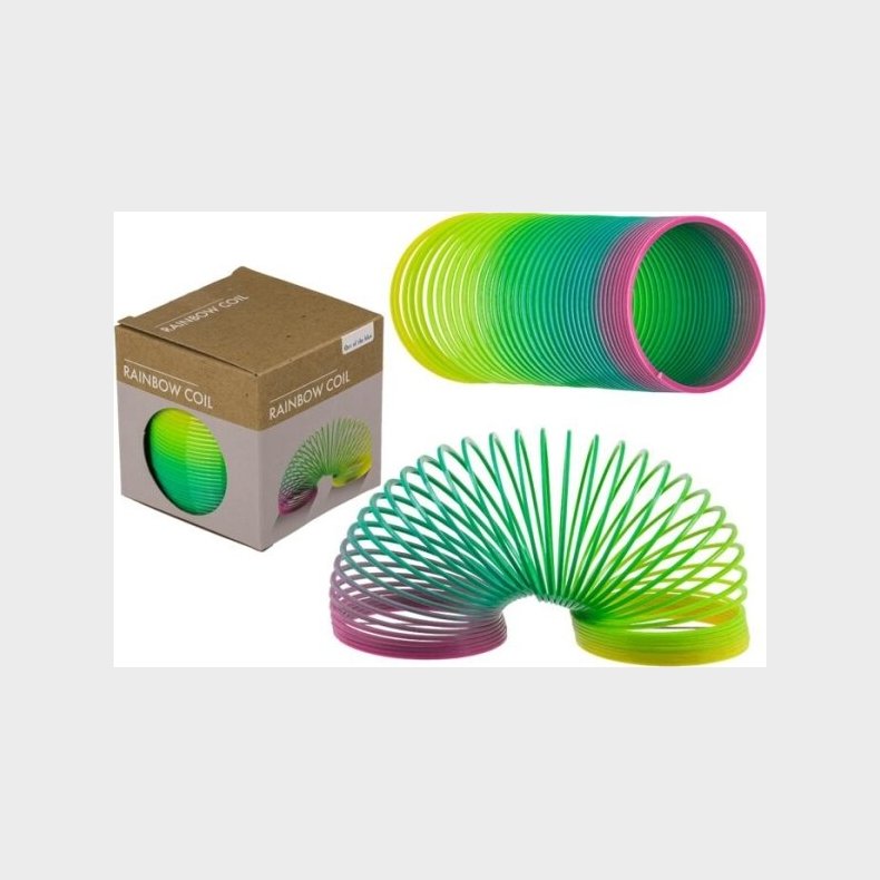 Gende Trappe Fjeder Legetj - Regnbue