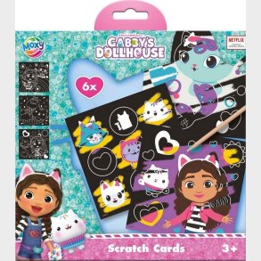 Gabbys Dollhouse 6 Scratch Card 19 X 19 Cm