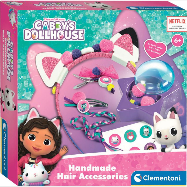 Gabbys Dukkehus - Diy Hrpynt St - Clementoni