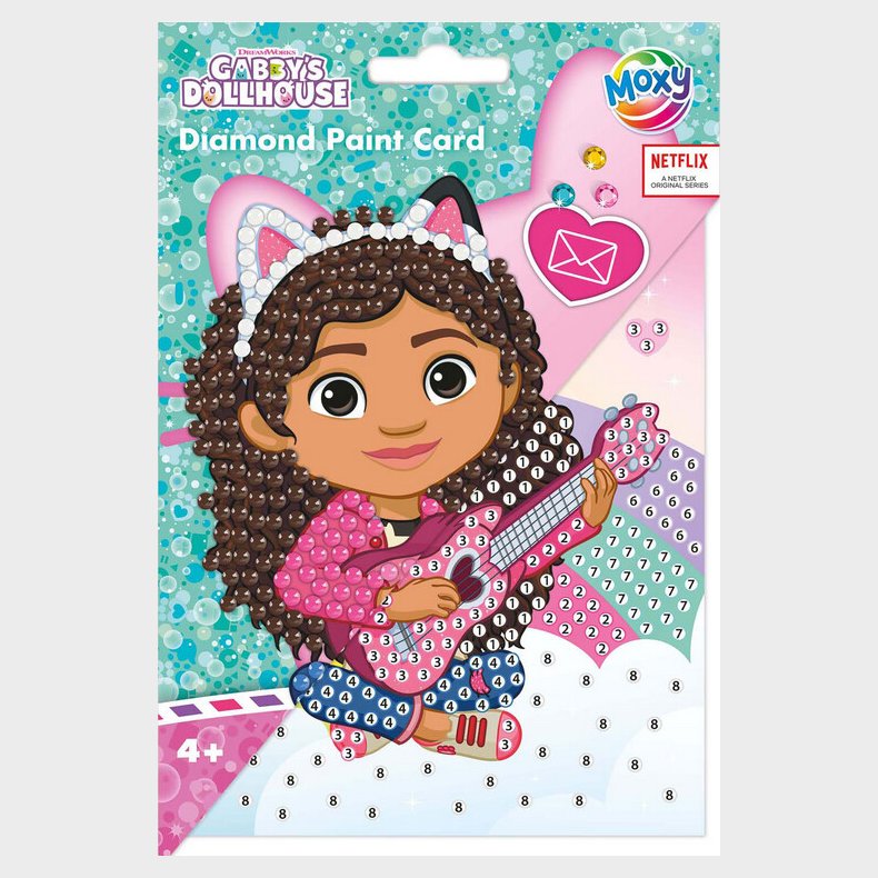 Gabbys Dollhouse Diamond Painting Kort