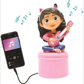 Gabbys Dukkehus - Natlampe Med Hjtaler - Lexibook