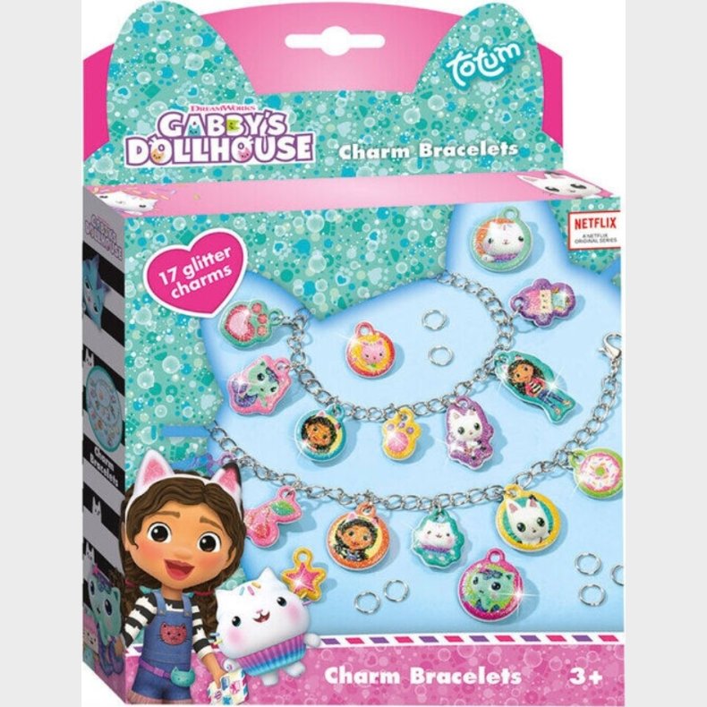 Gabbys Dollhouse Glitter Charmbracelets