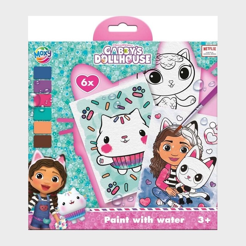 Gabbys Dollhouse Mal Med Vand