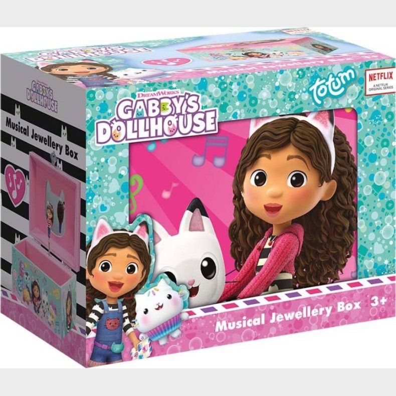 Gabbys Dollhouse Musical Jewellery Box
