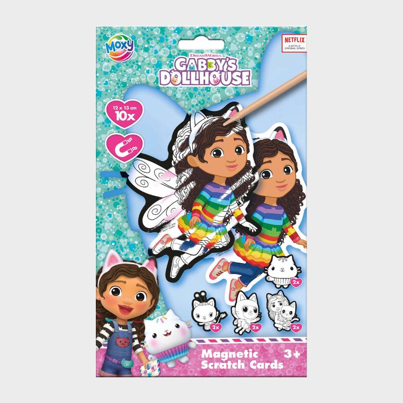Gabbys Dollhouse Scratch Card 12 X 13 Cm