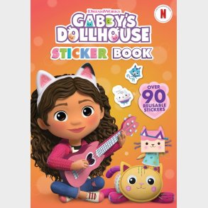 Gabbys Dollhouse Sticker Book - Alligator - Bog