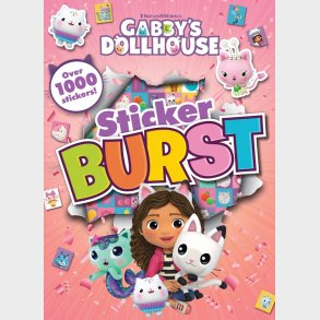 Gabbys Dollhouse Sticker Burst - Alligator - Bog