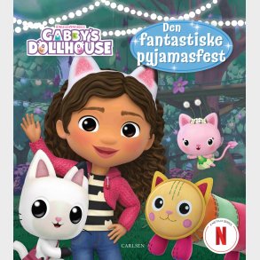 Gabbys Dukkehus - Den Fantastiske Pyjamasfest - Bog
