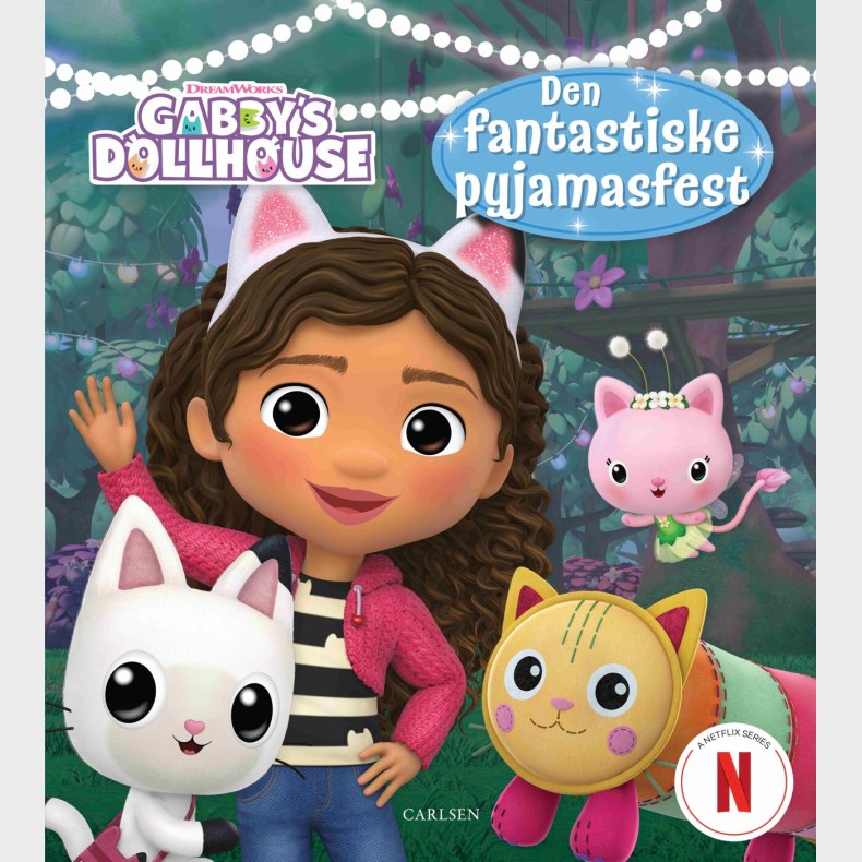 Gabbys Dukkehus - Den Fantastiske Pyjamasfest - Bog