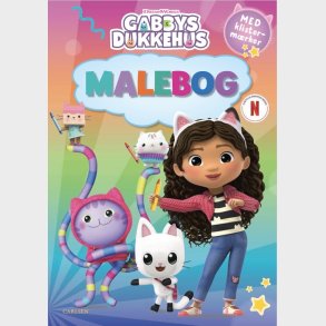 Gabbys Dukkehus - Malebog (kolli 6) - Bog
