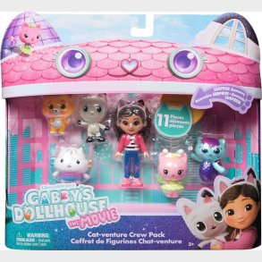 Gabby's Dukkehus - Stor Kat-ventyr Gaves�t Med 6 Figurer