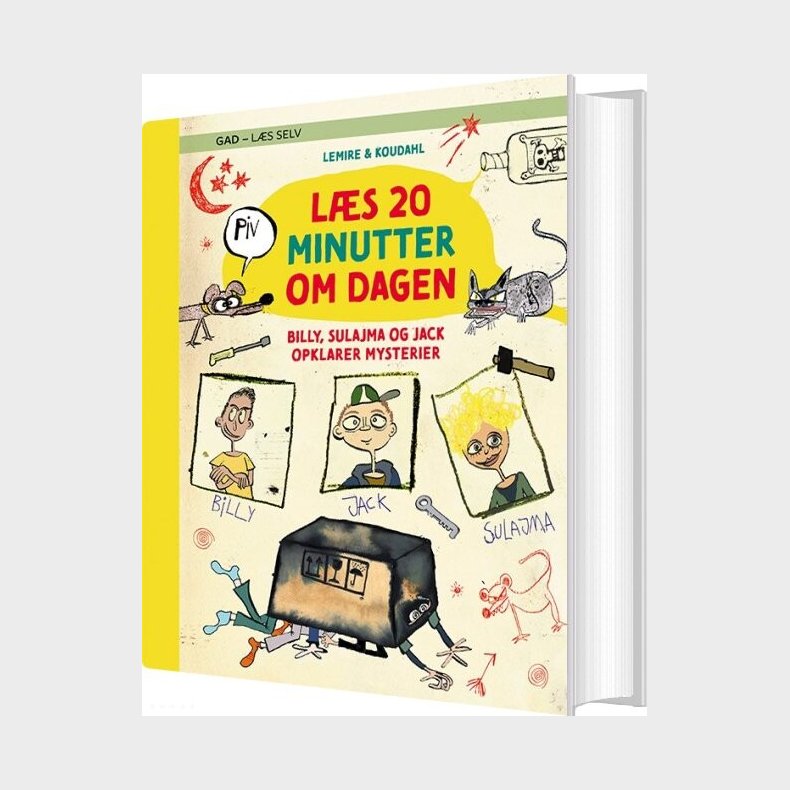 L�s 20 Minutter Om Dagen: - Billy, Sulajma Og Jack Opklarer Mysterier - Sabine Lemire - Bog