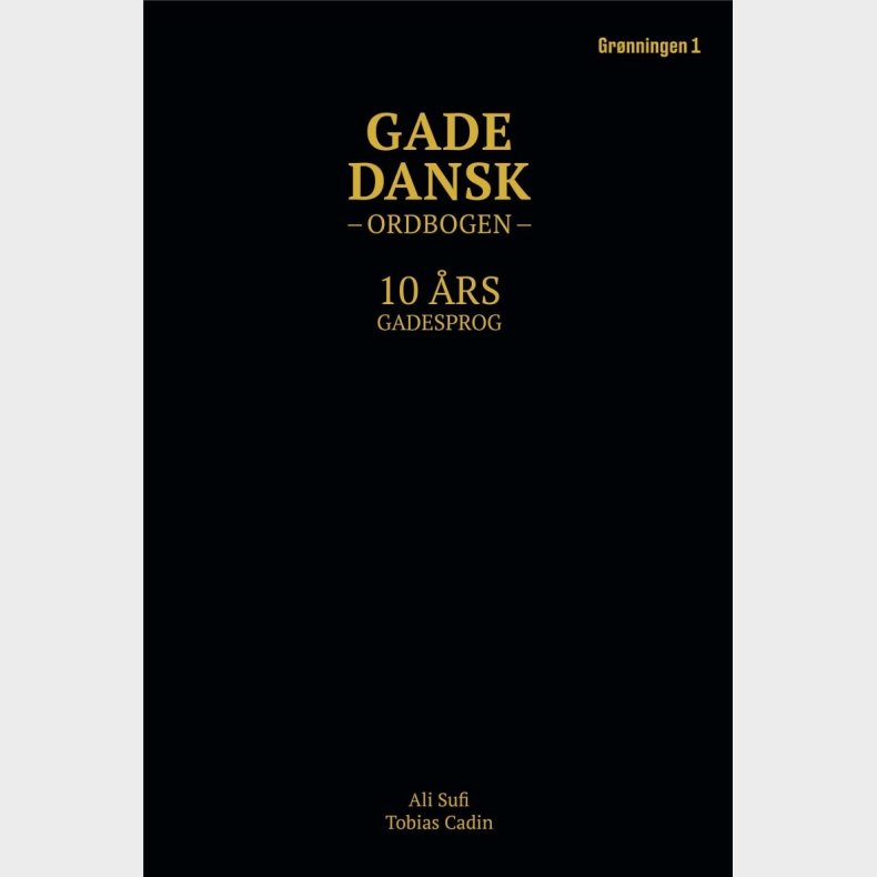 Gadedansk Ordbogen - Ali Sufi - Bog
