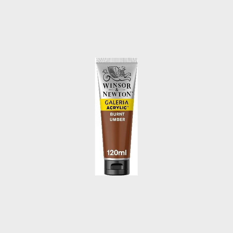 Winsor & Newton Akrylmaling - Galeria - Burnt Umber 120 Ml