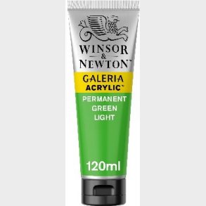 Winsor & Newton - Akrylmaling - Permanent Green Light 120 Ml