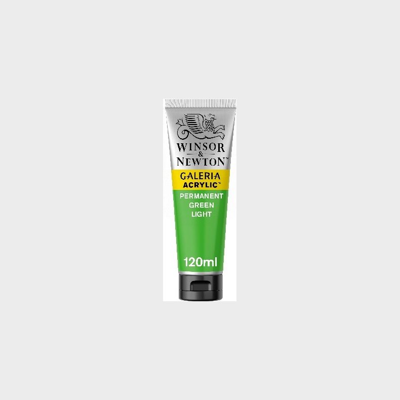 Winsor & Newton - Akrylmaling - Permanent Green Light 120 Ml