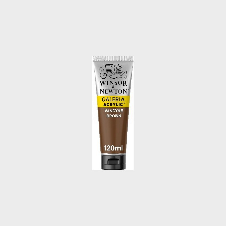 Winsor & Newton - Galeria Akrylmaling - Vandyke Brown 120 Ml