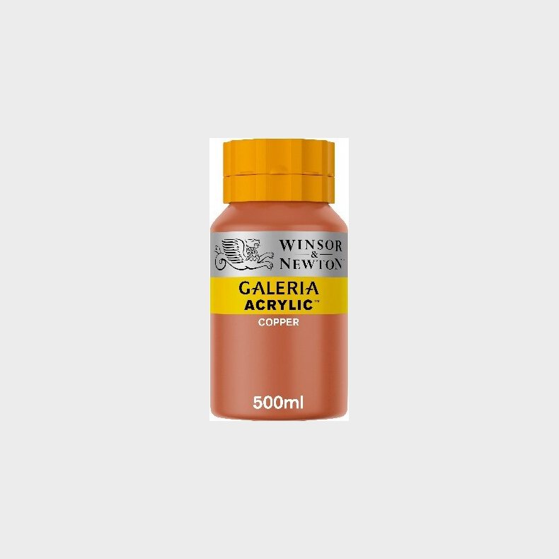 Winsor & Newton - Akrylmaling - Copper 500 Ml