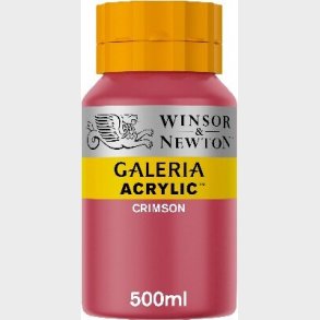 Winsor & Newton - Galeria Akrylmaling - Crimson 500 Ml