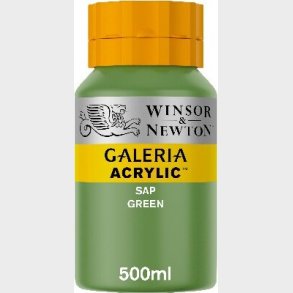 Winsor & Newton - Akrylmaling - Sap Green 500 Ml