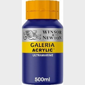 Winsor & Newton - Galeria Akrylmaling - Ultramarine 500 Ml