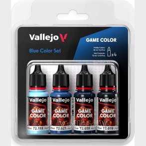 Vallejo - Game Color - Blue Color Set - 4x18 Ml