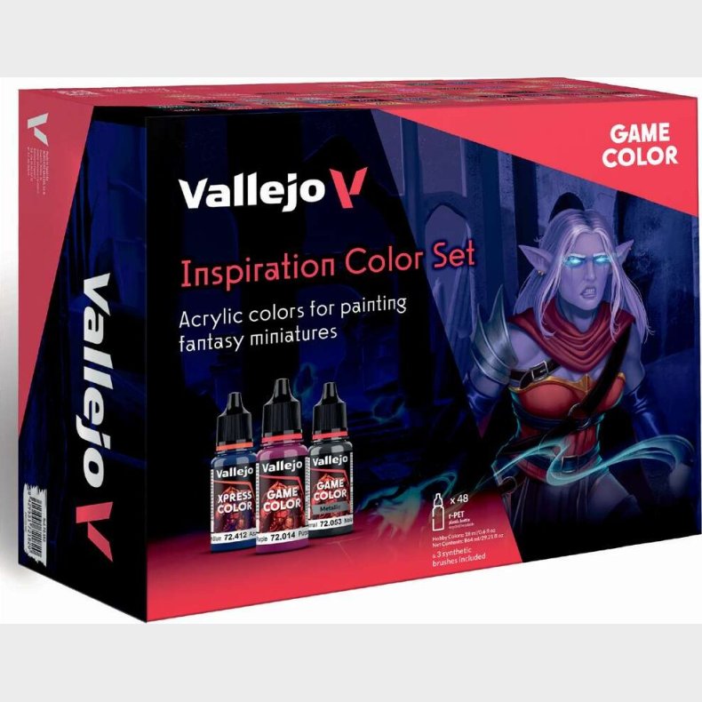 Vallejo - Game Color Maling St - Inspiration - 48x18 Ml