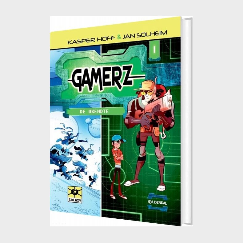 Gamerz 1 - De Ukendte - Jan Solheim - Bog