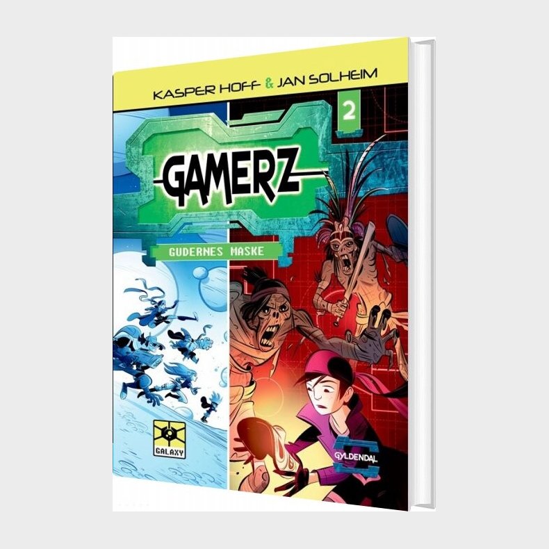 Gamerz 2 - Gudernes Maske - Jan Solheim - Bog