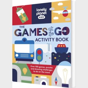 Games On The Go Activity Book - Lonely Planet Kids - English book