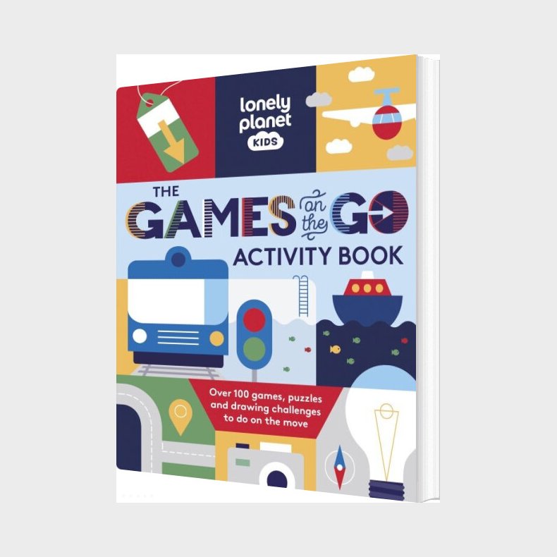 Games On The Go Activity Book - Lonely Planet Kids - English book