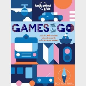 Games On The Go - Lonely Planet Kids - English book