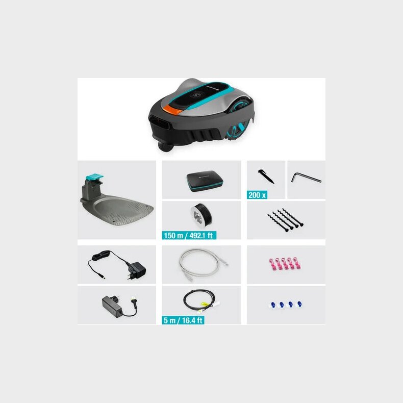 Gardena - Smart Sileno City 400 M2 - Robotplneklipper - 19605-64