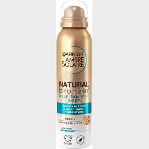 Garnier - Natural Bronzer Self Tan Mist Body - 150 Ml