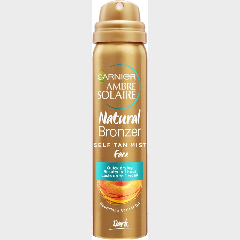 Garnier - Natural Bronzer Self Tan Mist Face - 75 Ml