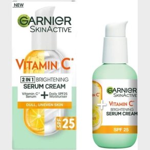 Garnier - Skin Active Vitamin C Brightening & Glow Boosting Serum-cream - 50ml