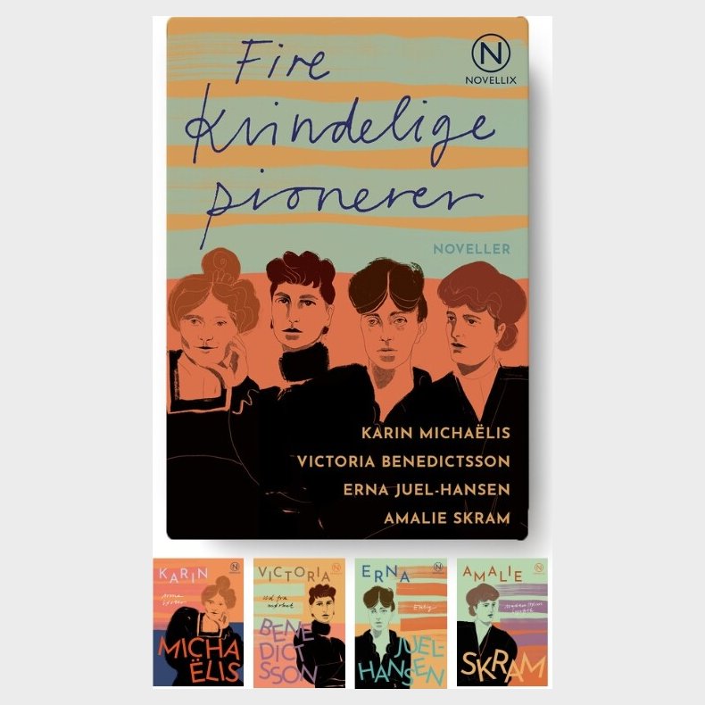 Gave�ske Med Fire Kvindelige Pionerer - Amalie Skram - Bog