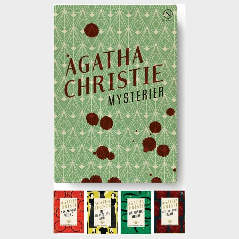 Gave�ske Med Fire Mysterier Af Agatha Christie - Agatha Christie - Bog