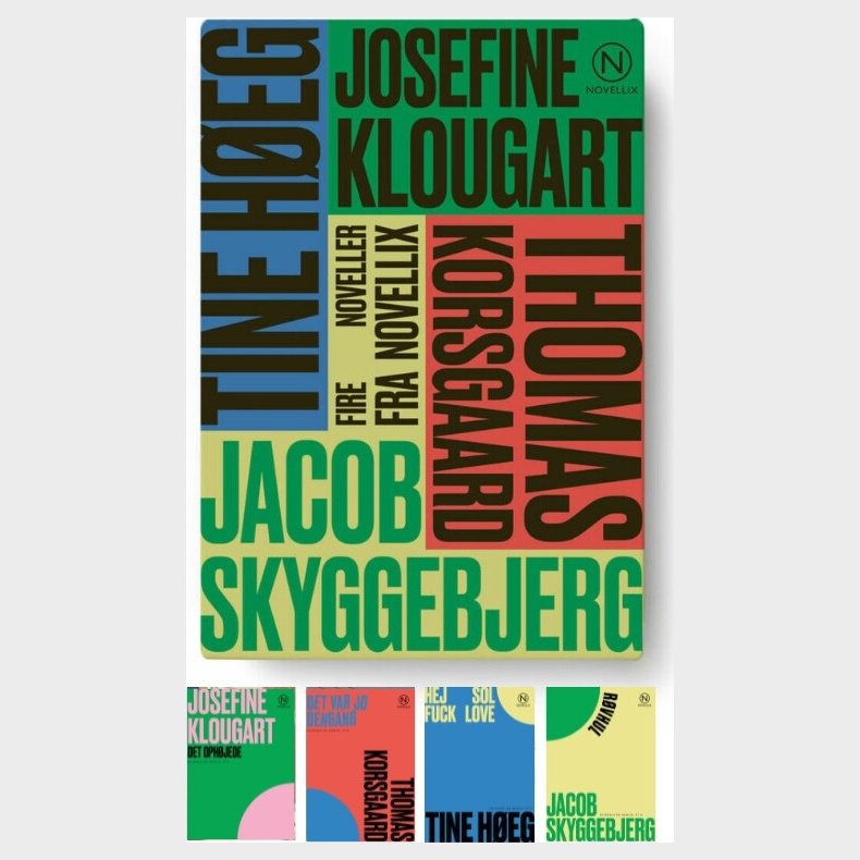 Fire Noveller Fra Novellix - Josefine Klougart - Bog