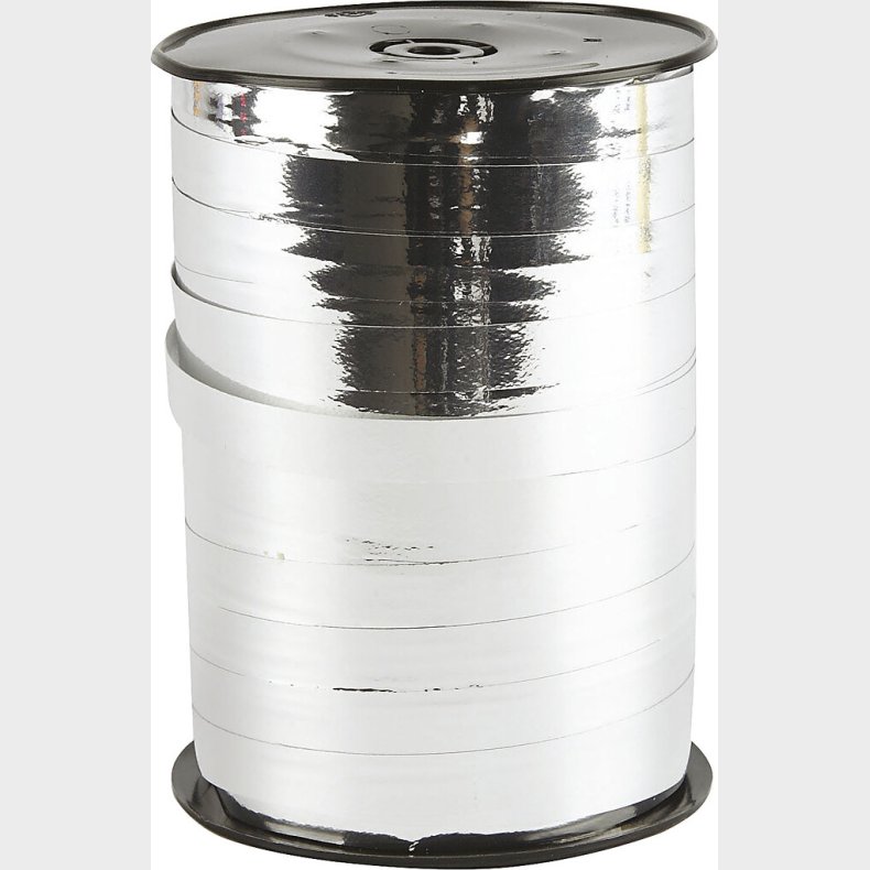 Gaveb�nd - Metal S�lv - B 10 Mm - Blank - 250 M