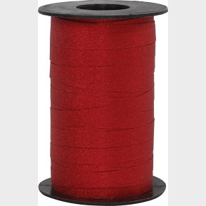 Gavebnd - Rd - B 10 Mm - Glitter - 100 M
