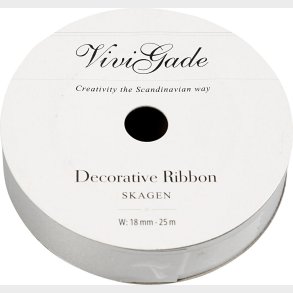 Gavebnd - Slv - B 18 Mm - Mat - 25 M