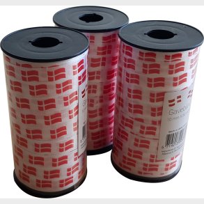 Gavebnd Poly Med Flag 10 Mm X 50 M - 133503 - Scanseason