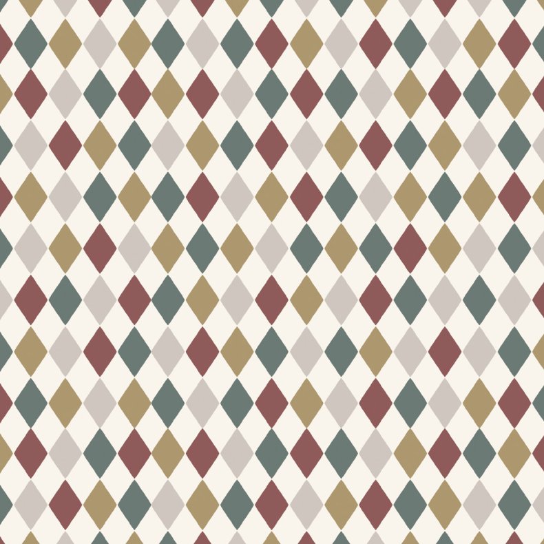 Gavepapir 57 Cm X 6meter Harlekin - Scanseason