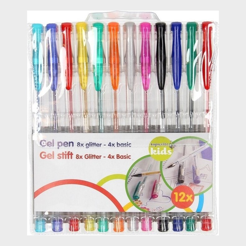 Gel Penne - Etui Med 12 Stk